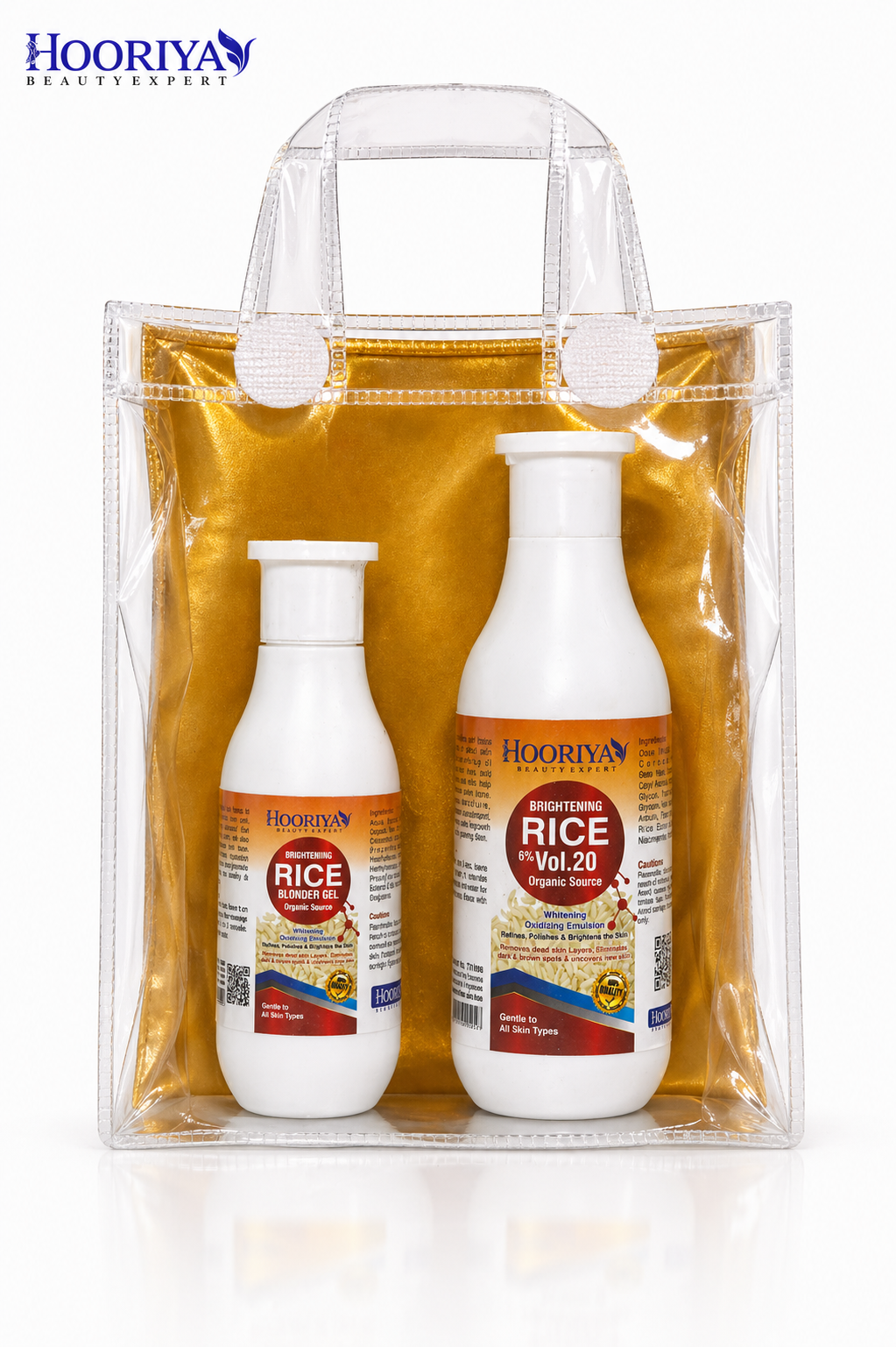 Hooriya Brightening Rice Vol.20 + Rice Blonder Gel Kit
